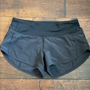 Lululemon black shorts size 2